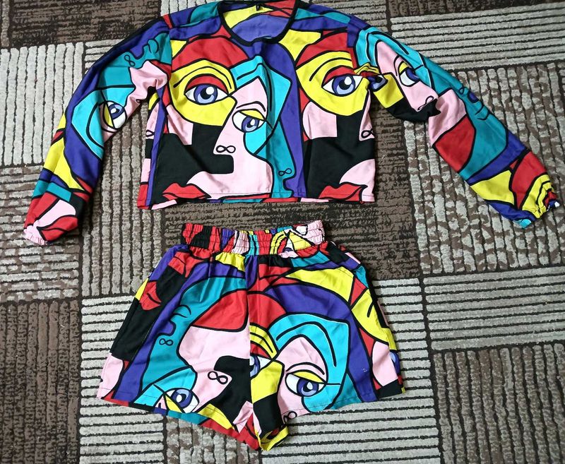 Printed Co-ord set 💗