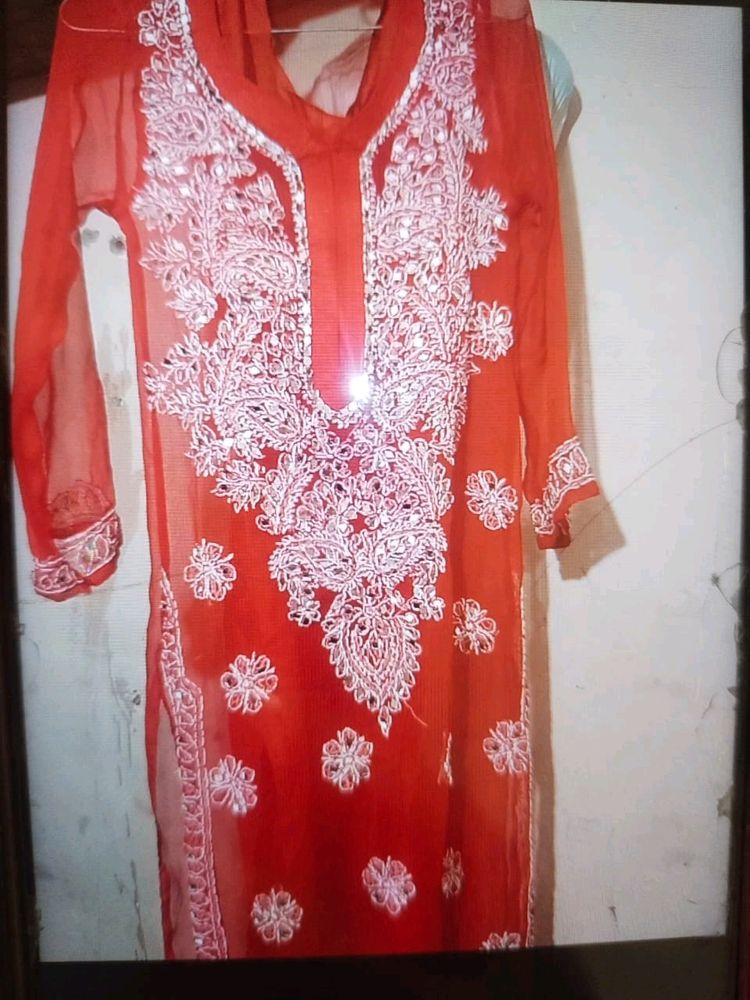 Chikankari Kurti