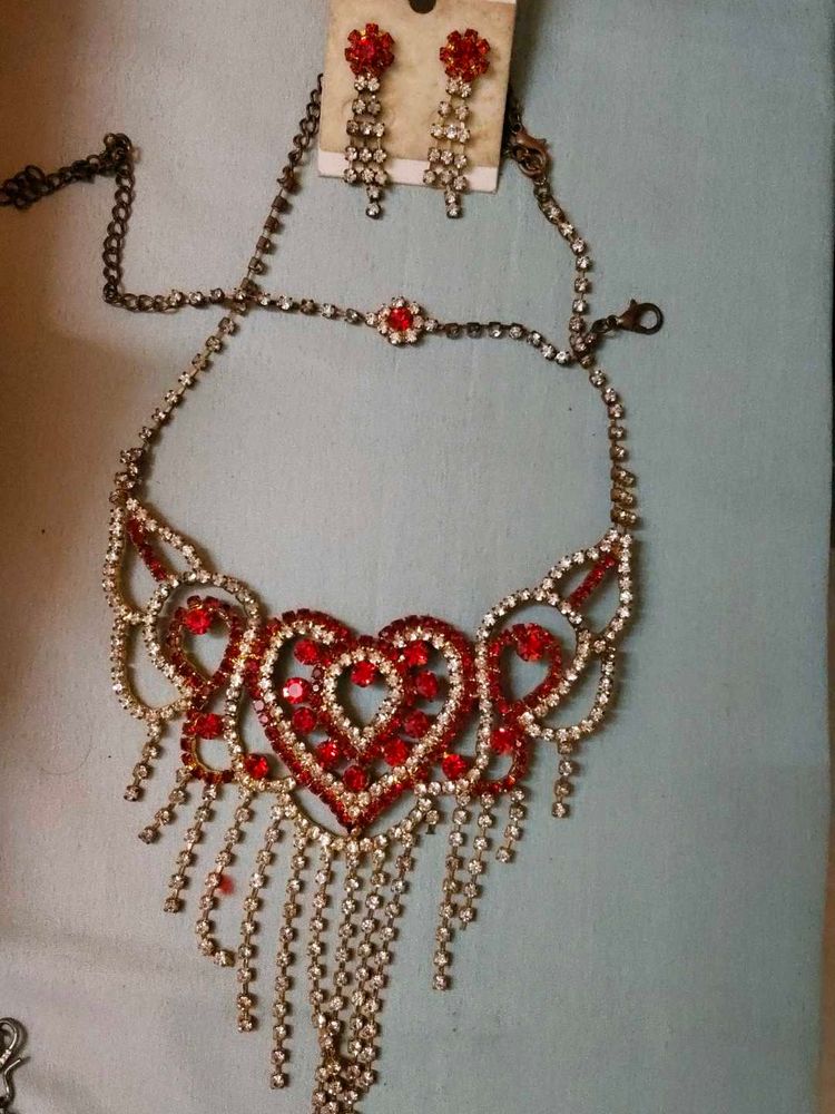 Necklace And Earrings An Braslet