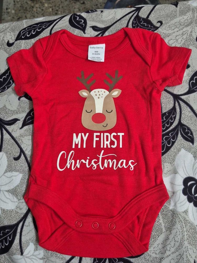 My First Christmas Onesie