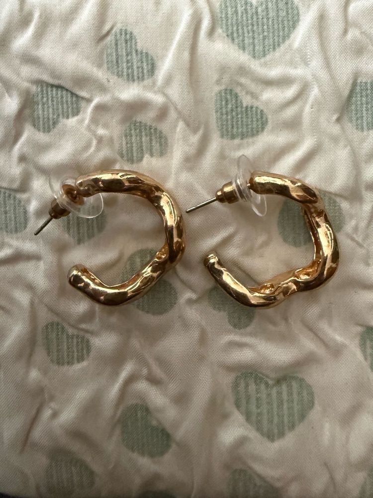 Gold Hoop Earrings