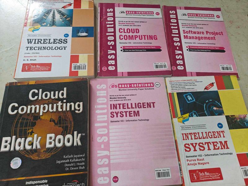Textbooks-- IT Engg. Mumbai University Sem7