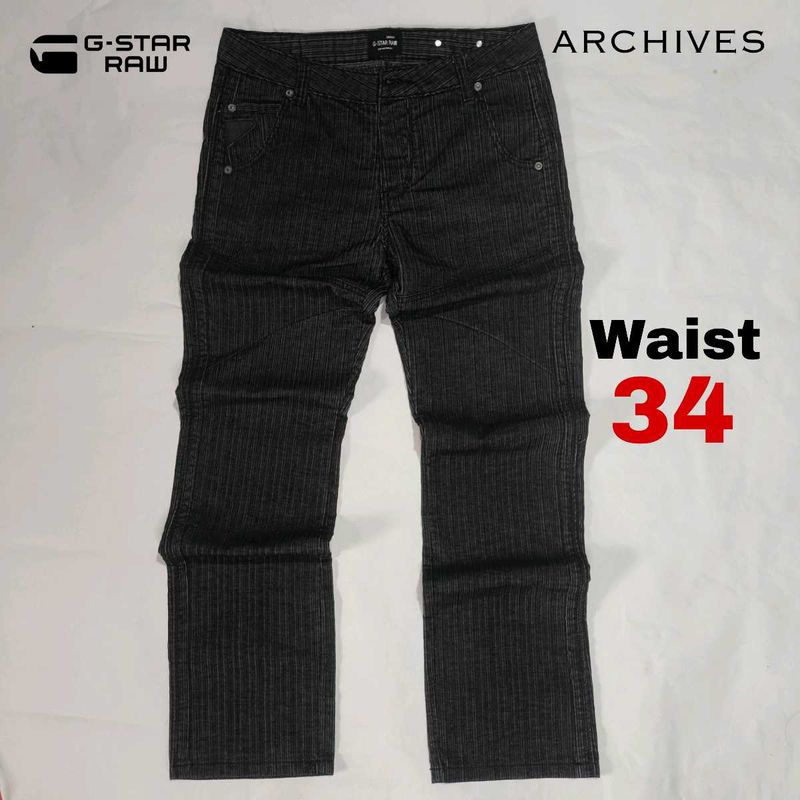 G-STAR RAW Black Denim Jeans