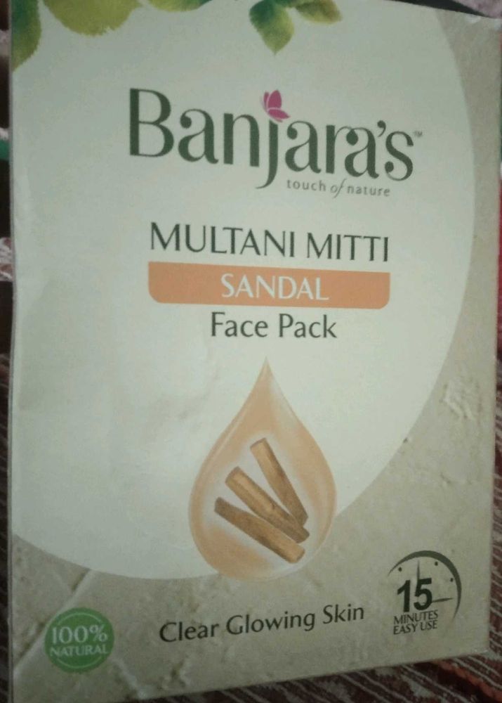 Banjara&#39;s Multani Mitti Face Pack(4pack Inside)