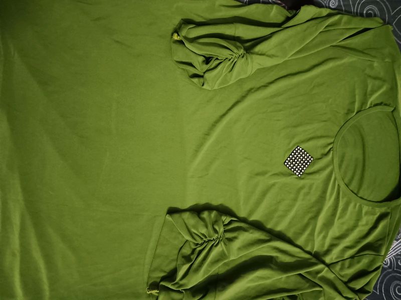 Olive Green For Plus Size Girl