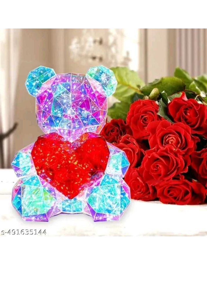 Led Crystal Teddy Bear