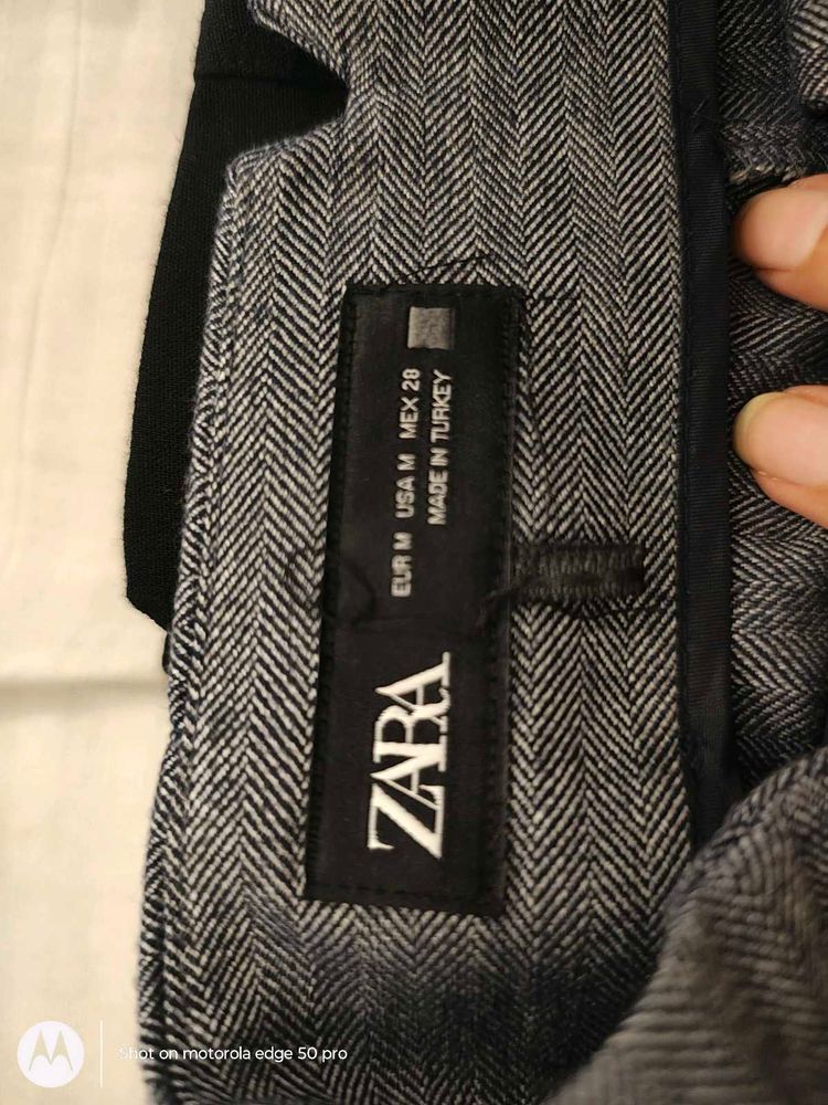 Zara Trouser Size 28 Wore Only Once.