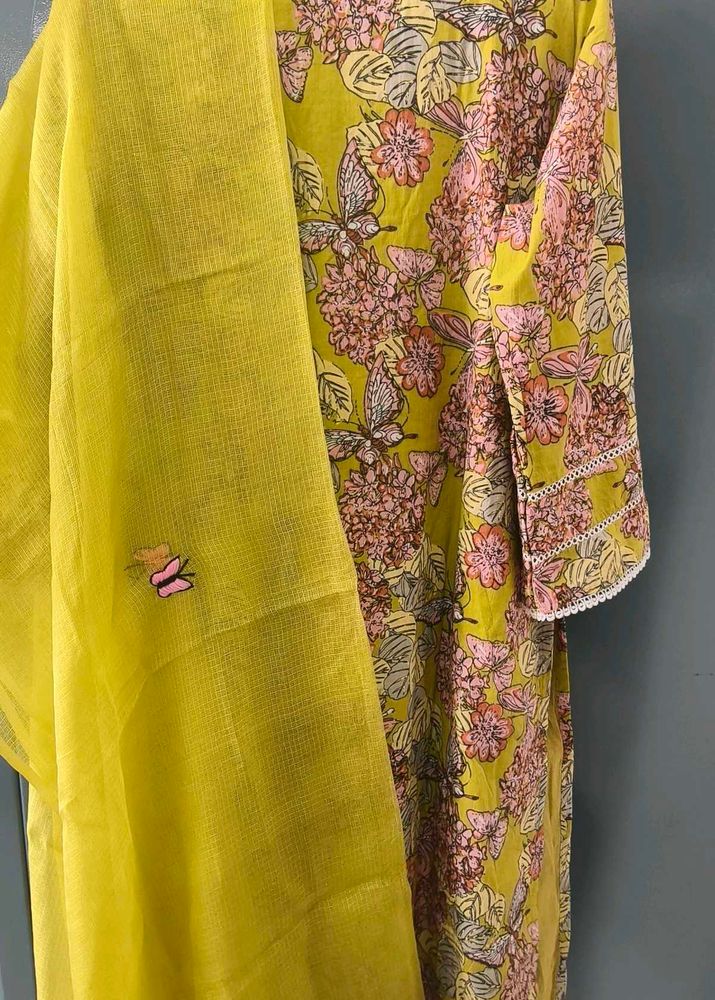 Aachho Reva cotton kurta set