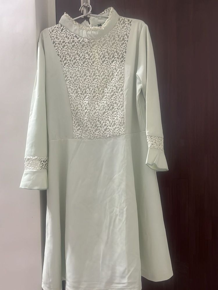 Elegant Lace Detail Dress