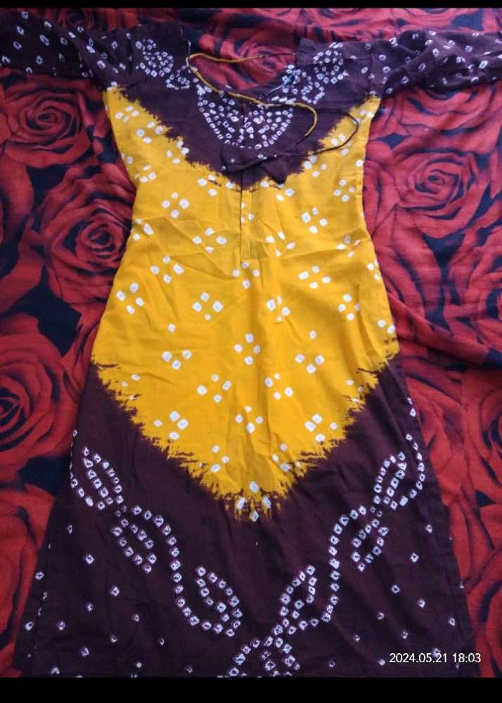 Bandhani Print Kurta