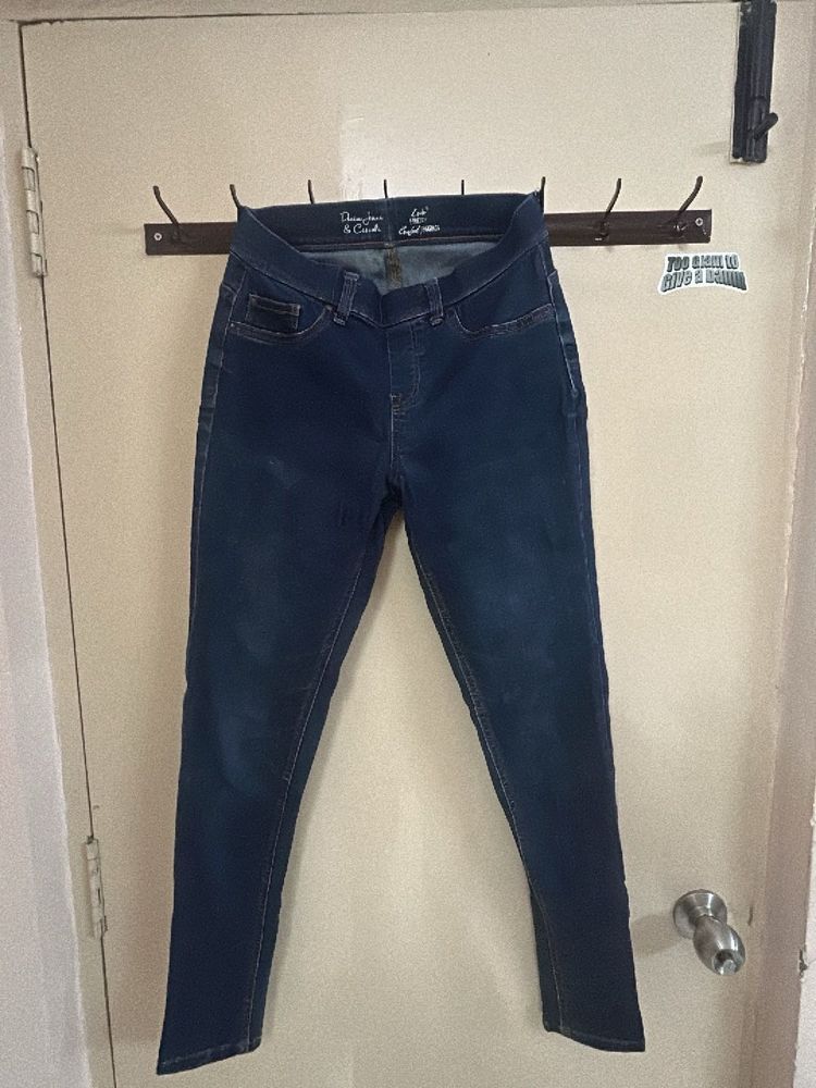 Dark Wash Denim Jeggings