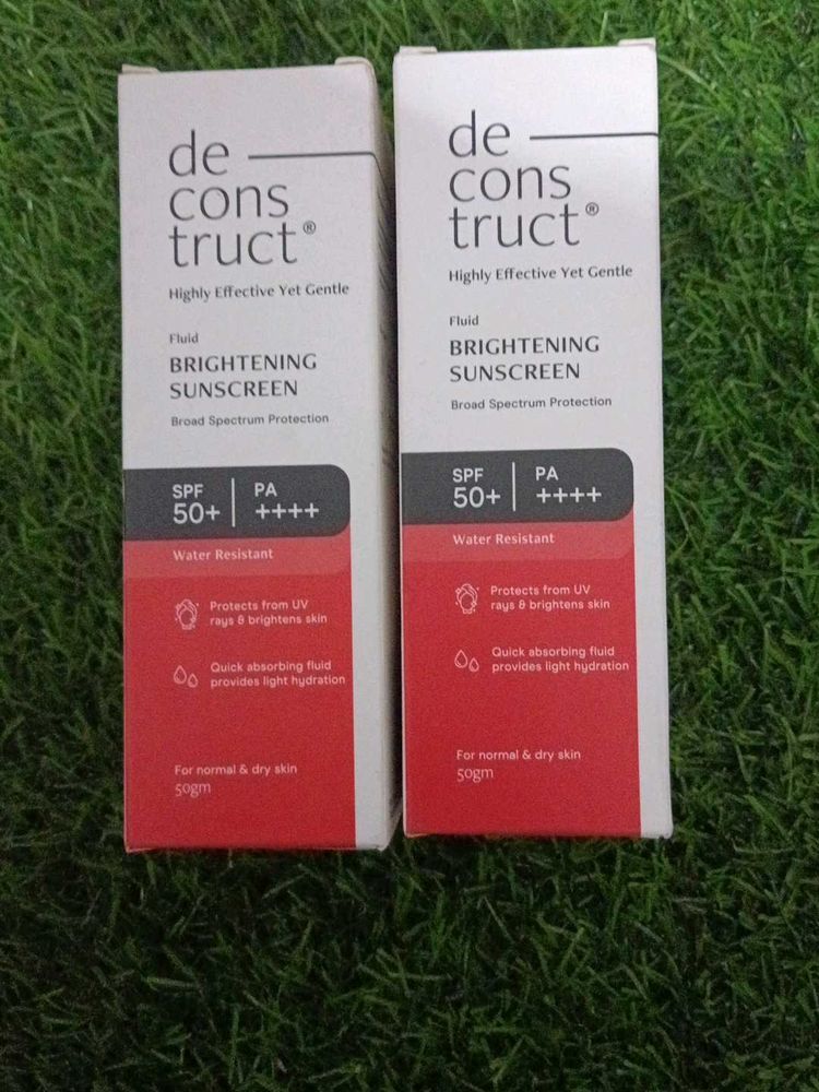 2 Deconstruct Brightening Sunscreen