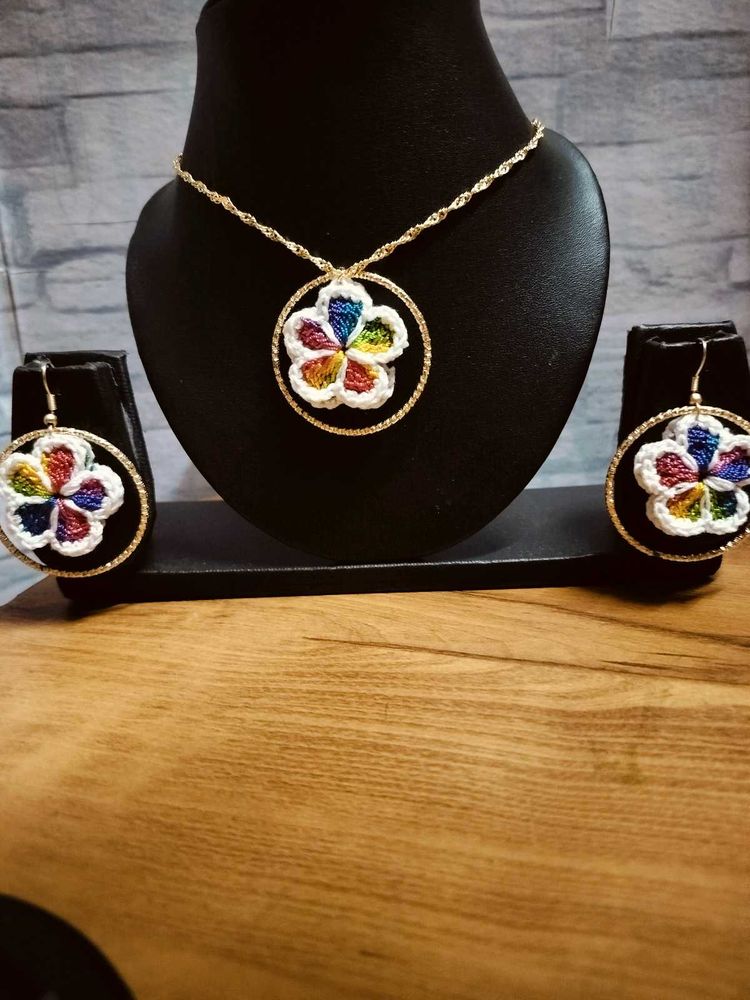Crochet Jwellery Set