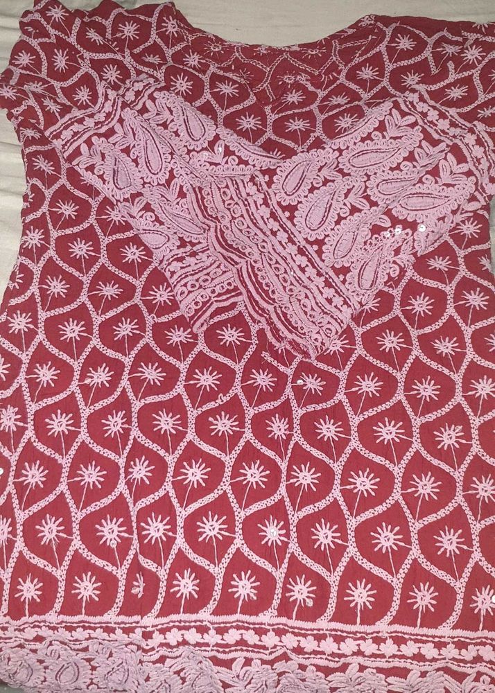 Embroidered Kurta