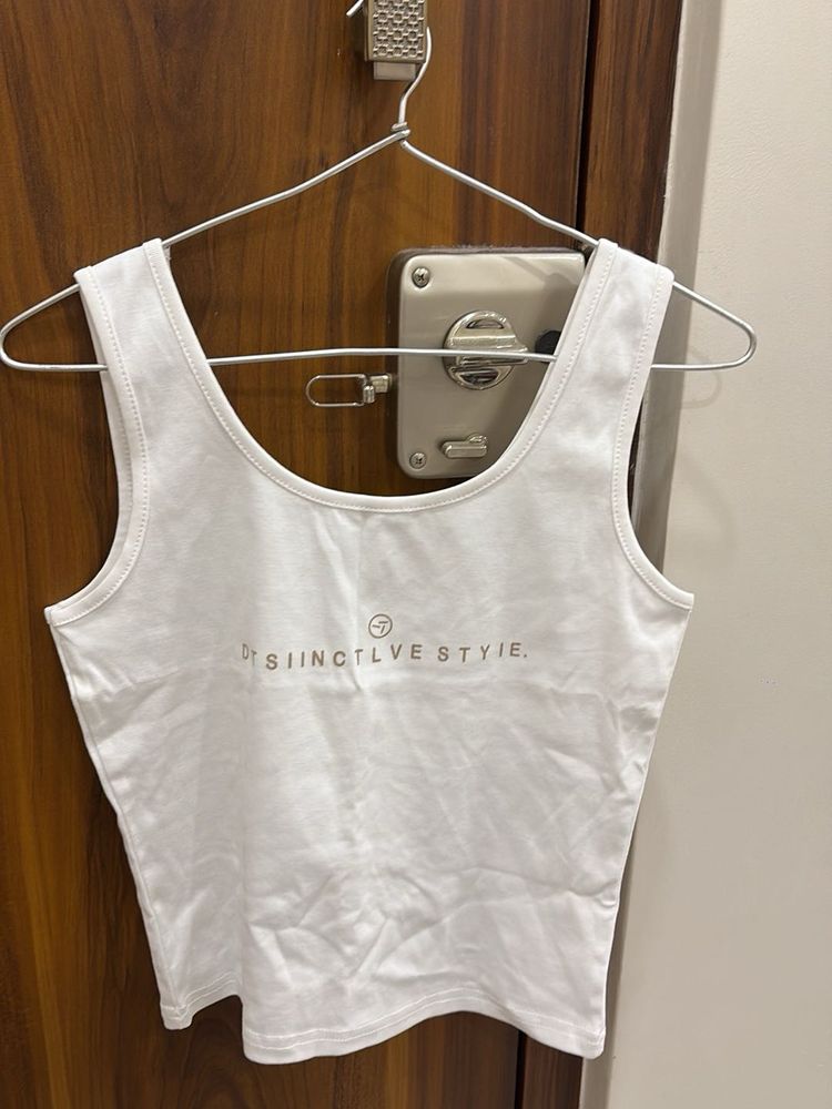 White Tank Top