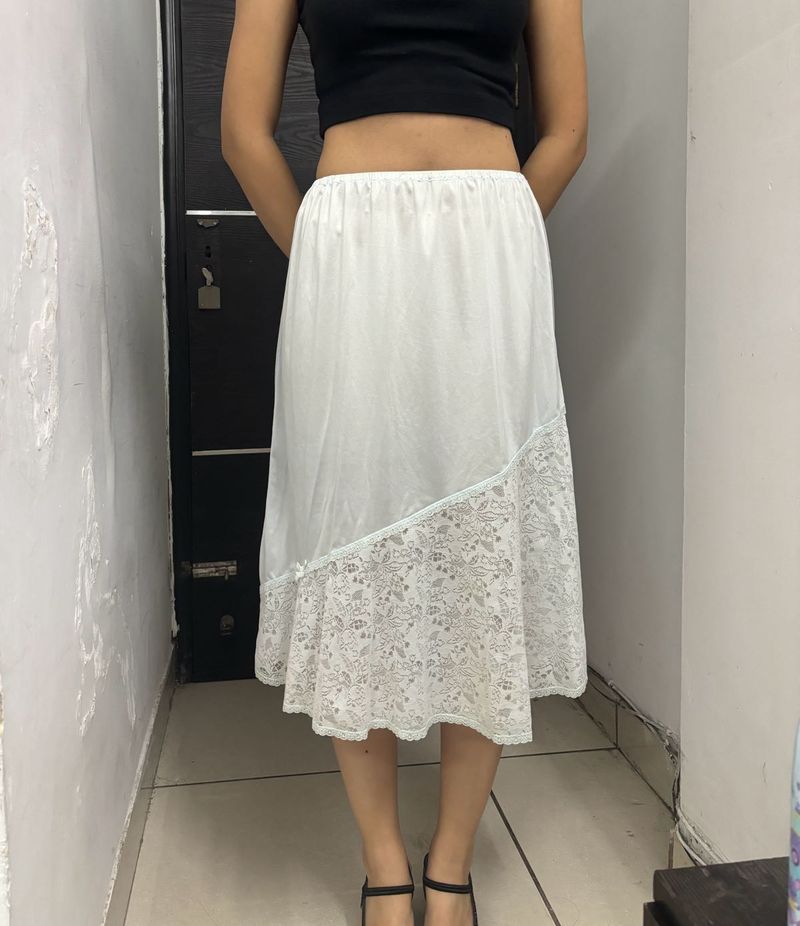 Blue Midi Skirt