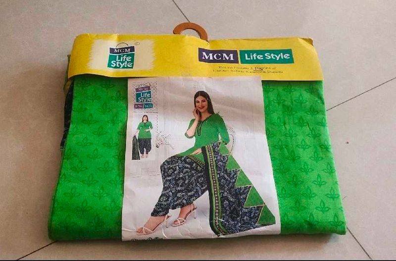 Branded Pure Cotton Dress Material With Dupatta