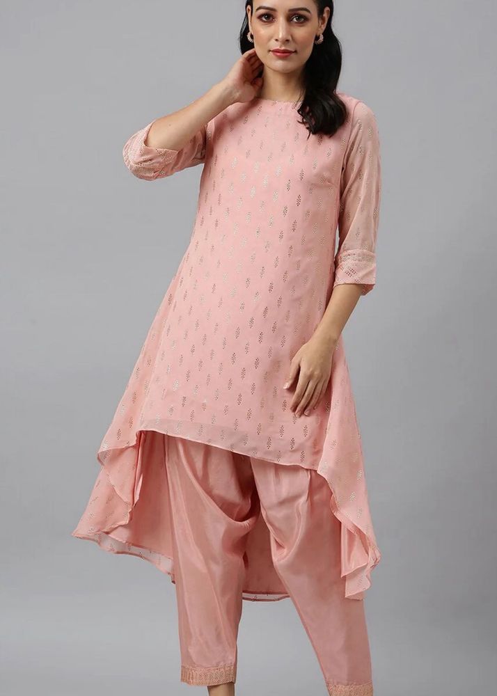 Elegant Pink Kurta Set