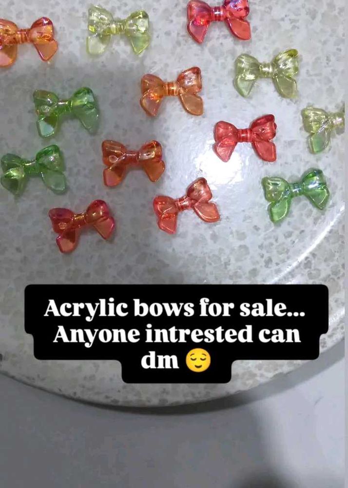 Acrylic Bows