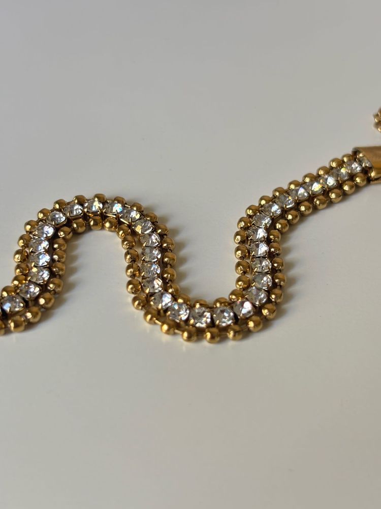 Ruth layered beaded bracelet Anti-tarnish