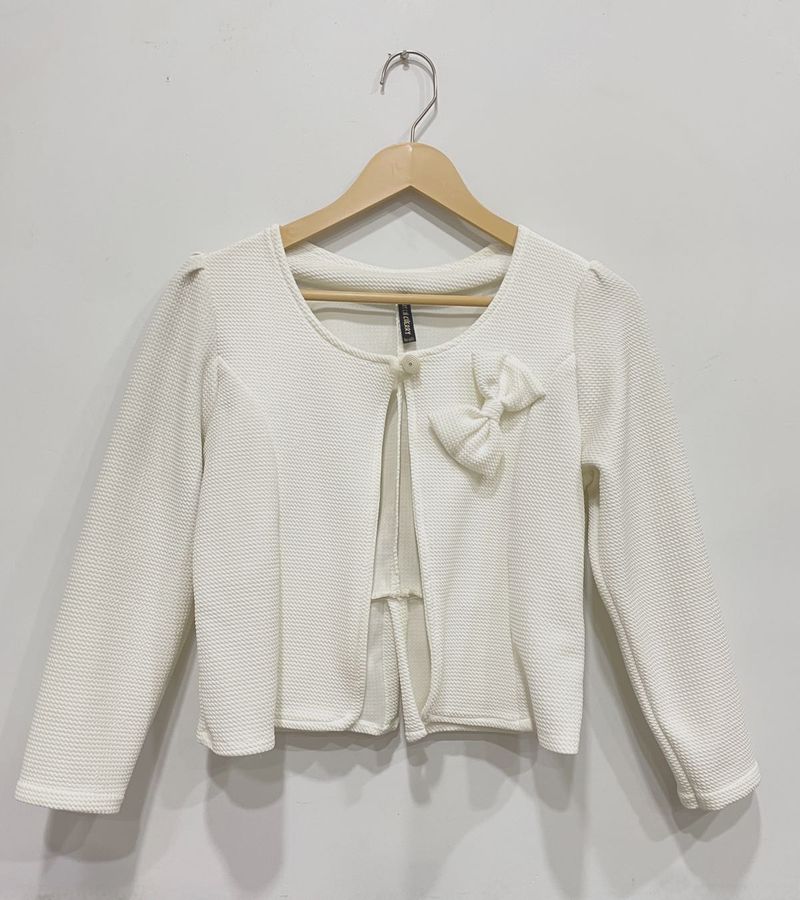 Coquette bow shrug
