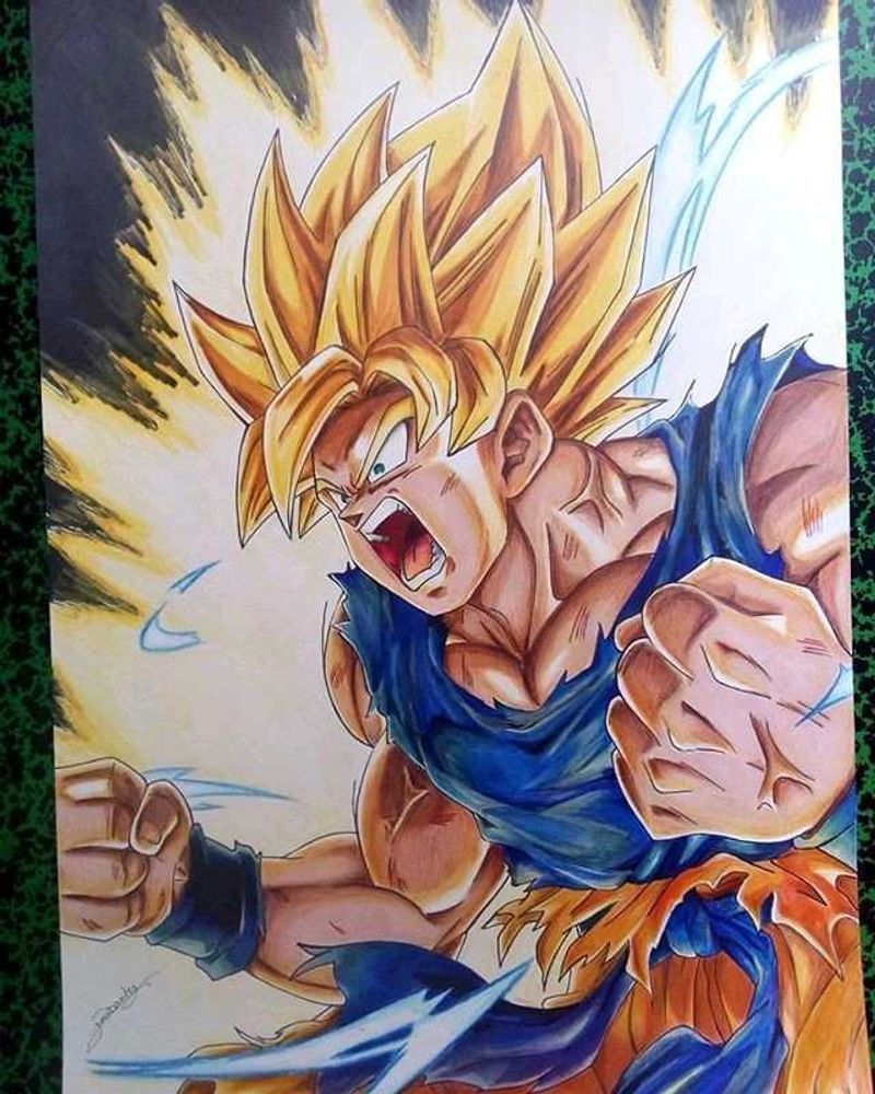 Goku Drawing