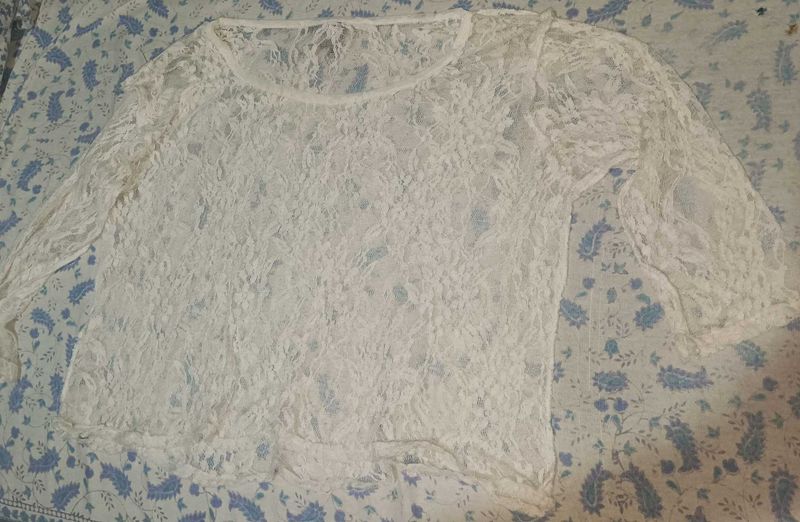 White Lace Top