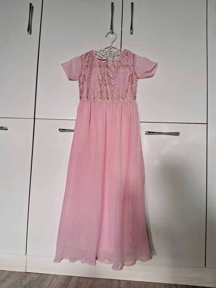 Sequined Maxi Dress For Girls