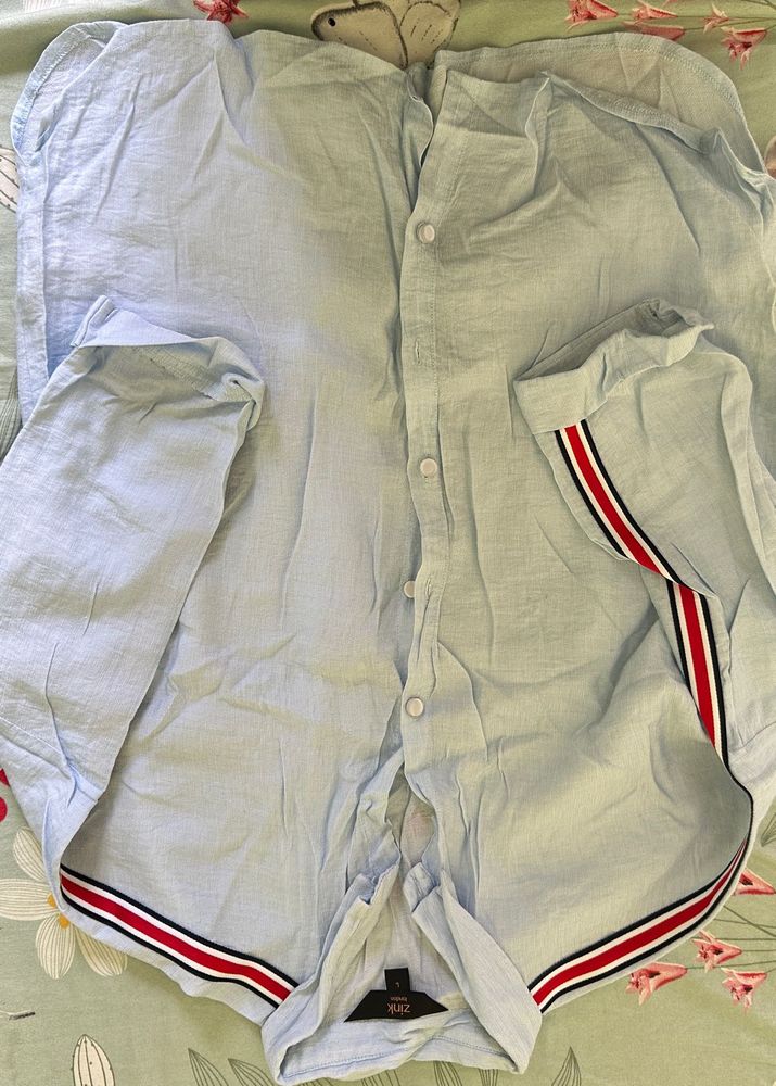 shirt light blue