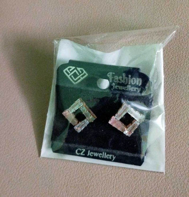 Square Stud Earrings