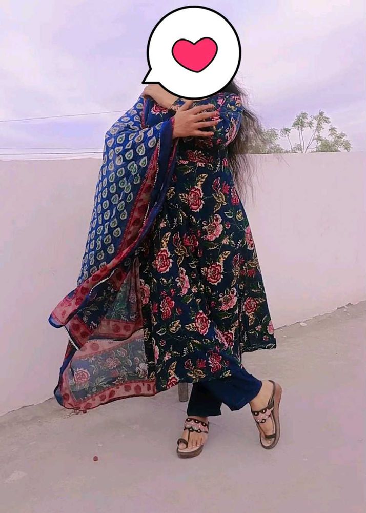 Kurta plazo set With dupatta ❤️