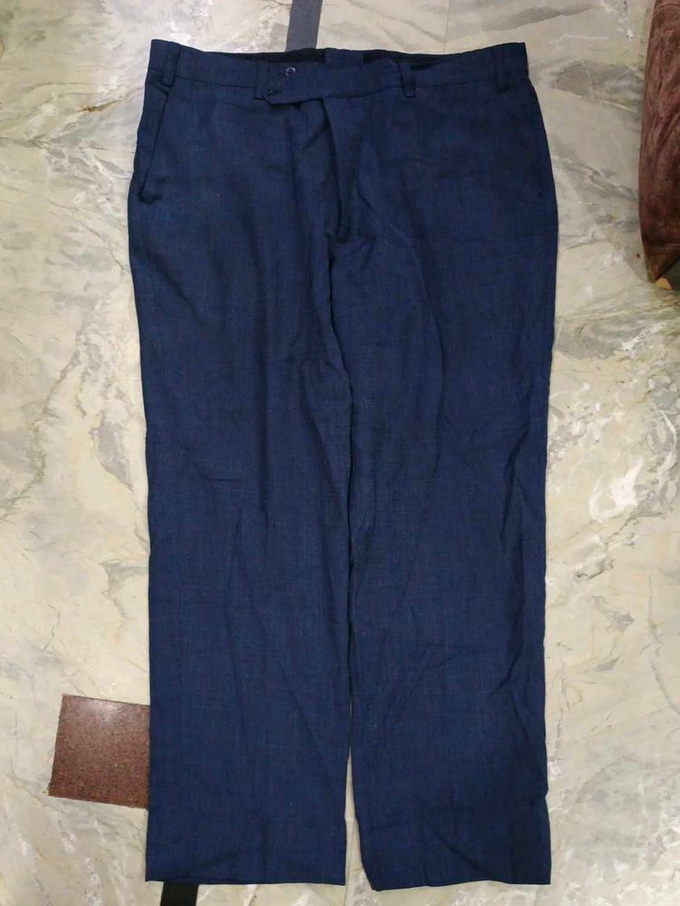 Blue Formal Trousers