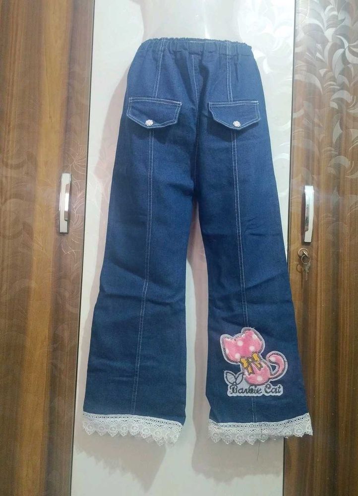 Cute Denim Bell-Bottoms