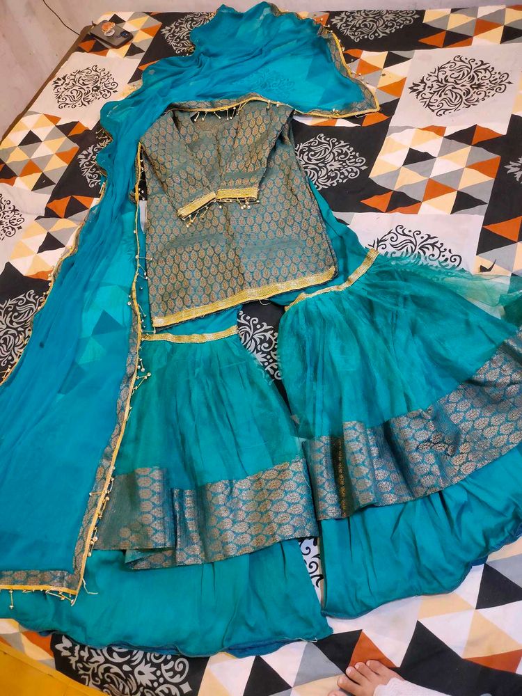 Double Layer Garara Set