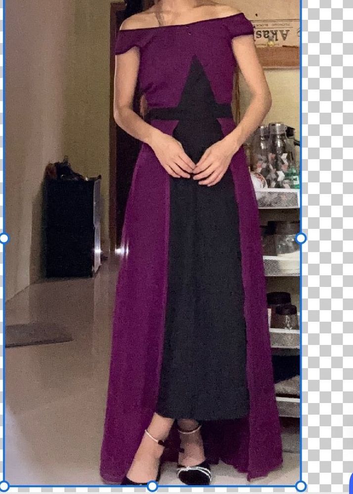 Elegant Purple Maxi Dress
