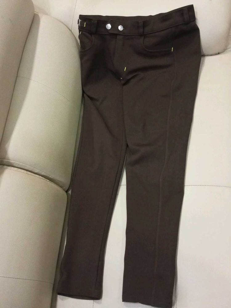 Brown Casual Lower