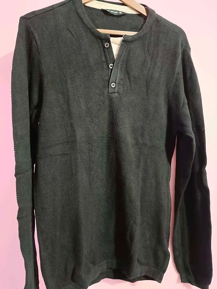 Men's Long Sleeve Henley Shirt