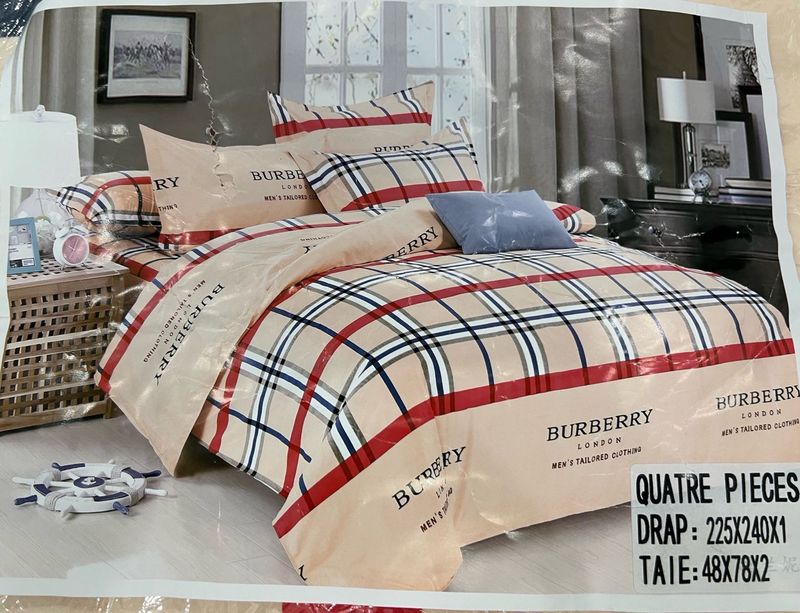 Burberry Full Size Bed Sheet