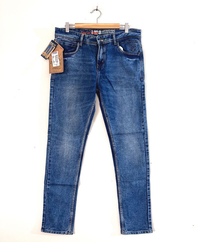 Reno Fit Blue Jeans (Men)