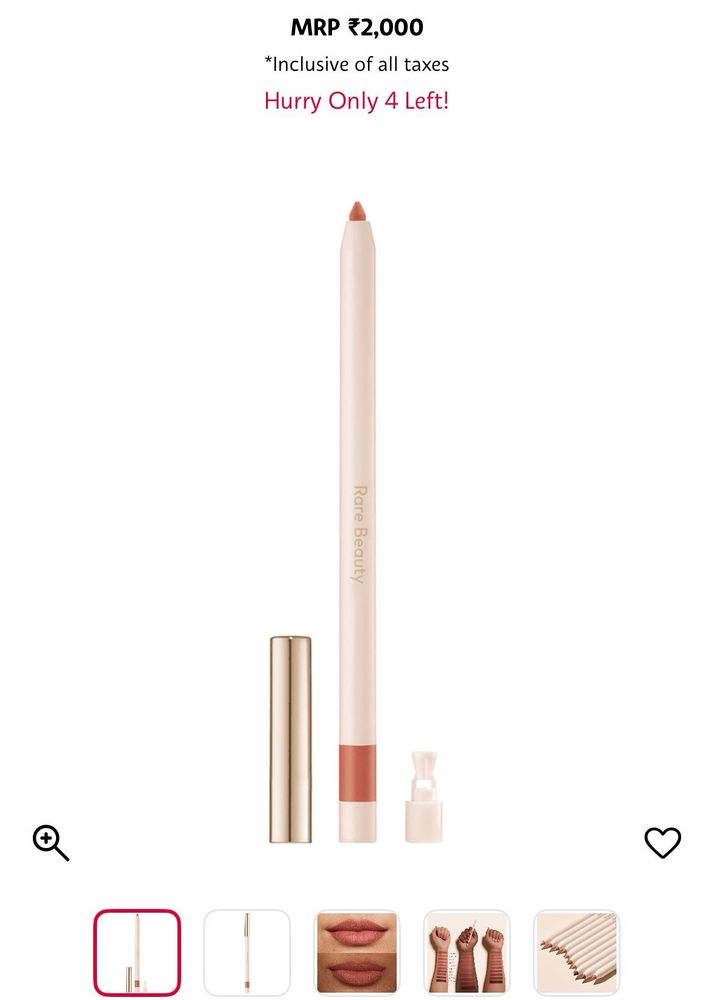 Rare Beauty Kind Words Matte Lip Liner With Box