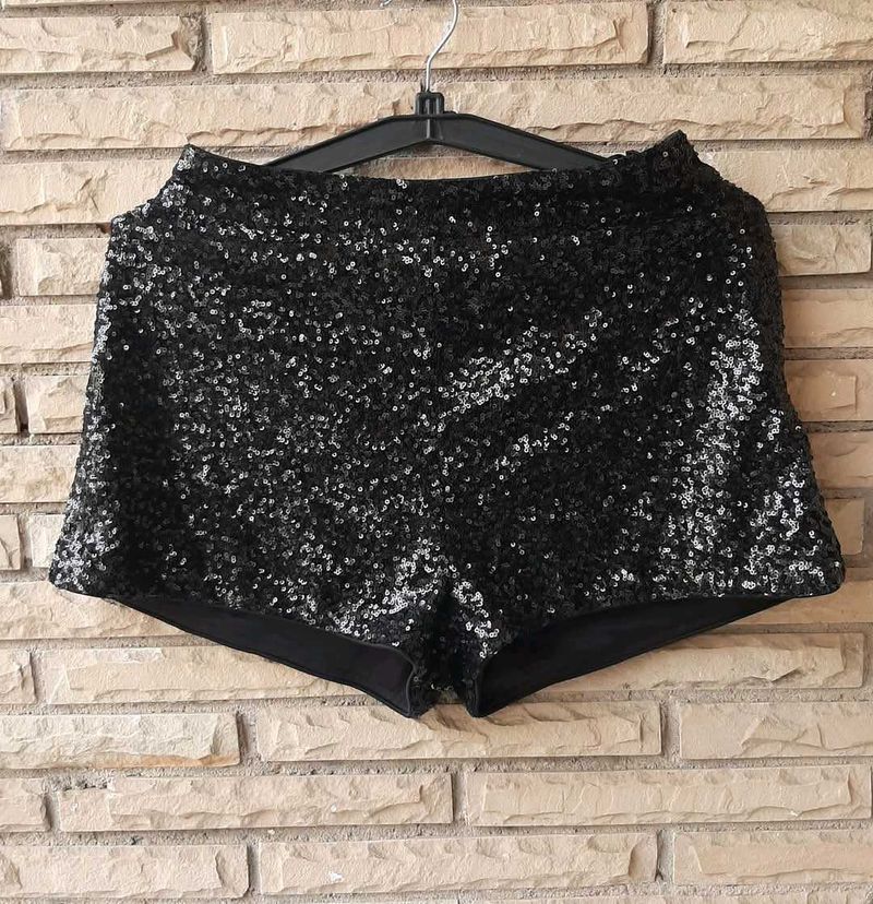 H&amp;M Sequined Shorts