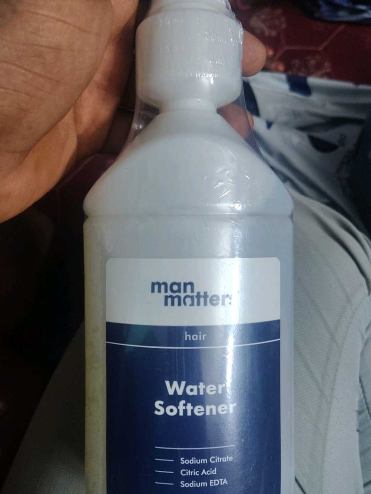 Man Matter Hair Water Softener