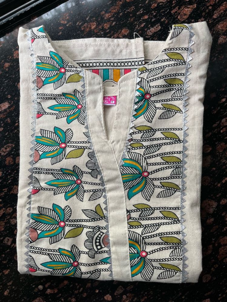 Khadi cotton kurta