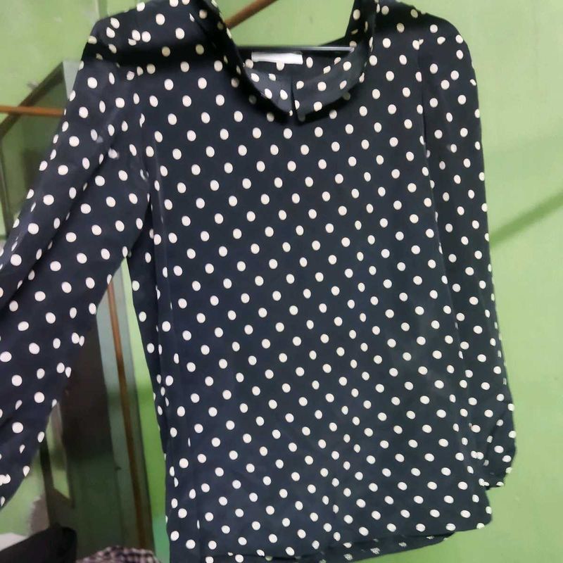 Polka Dot Blouse
