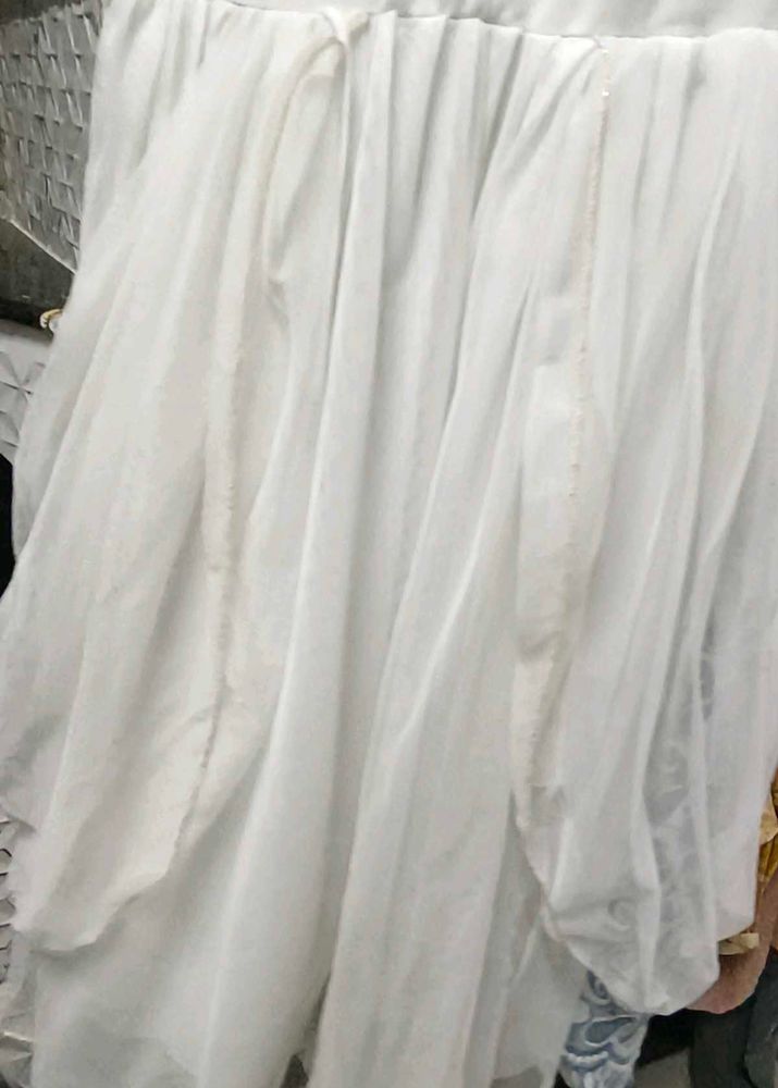 White Frock And Beautiful Design