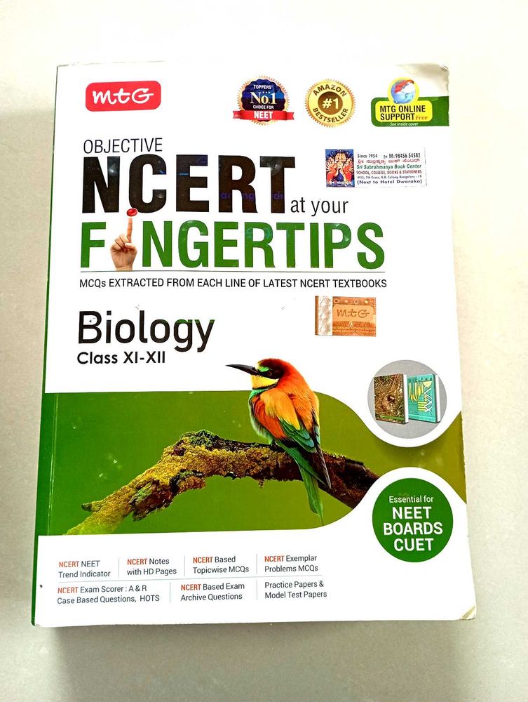 MTG Objective NCERT at Your Fingertips - Biology