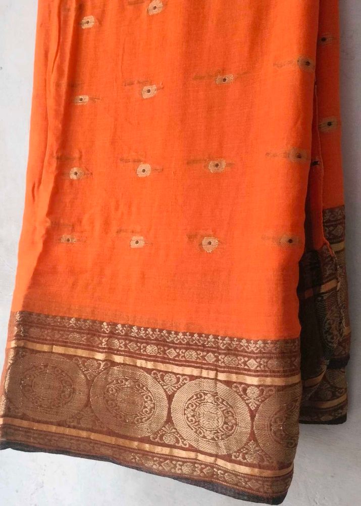 Orange saree