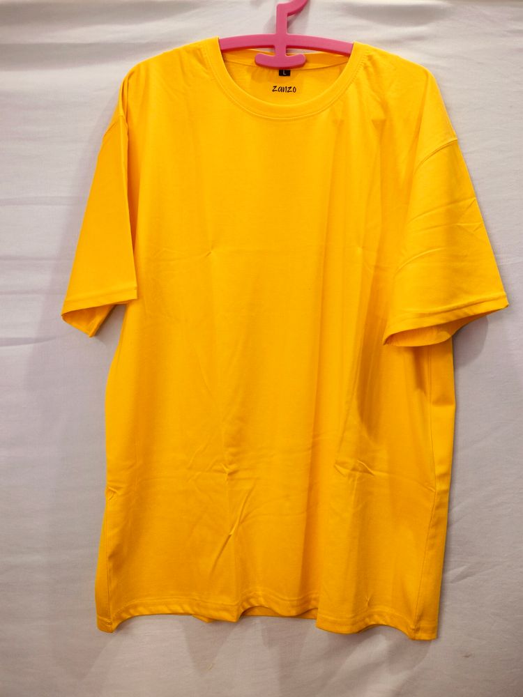 Zanzo Brand Tshirt (Yellow Colour)