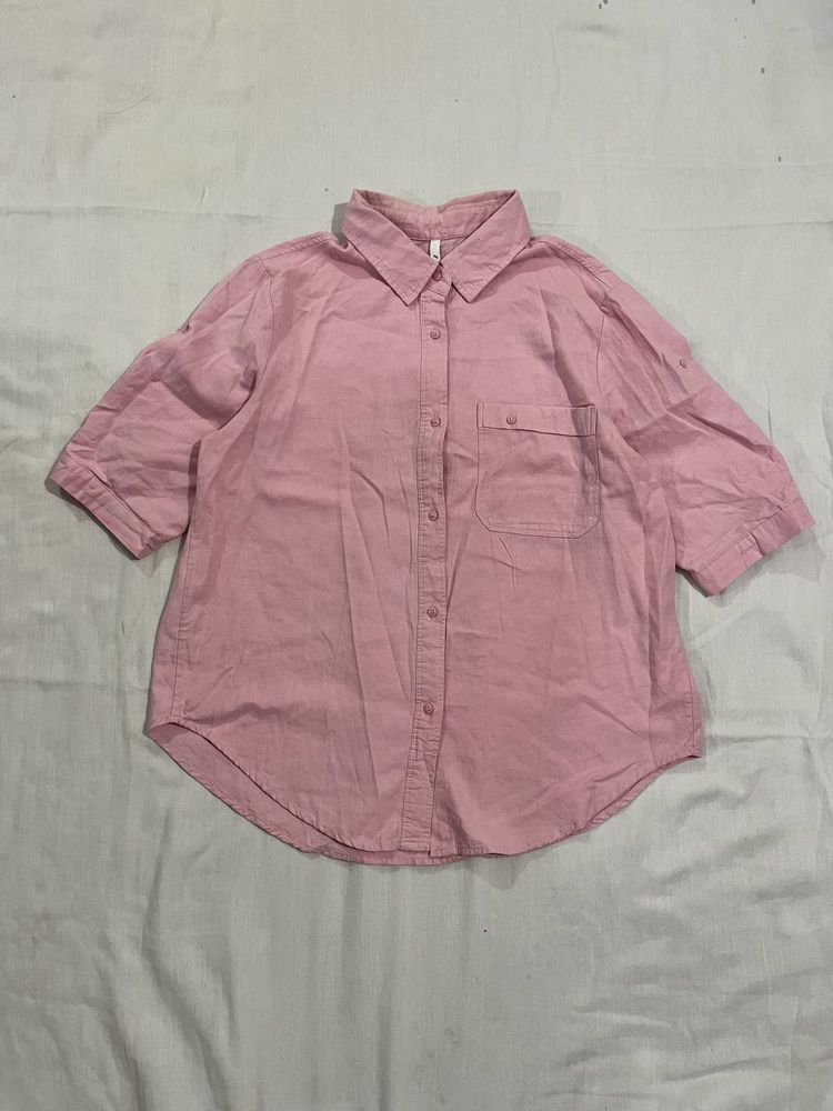 Loose Fitted Casual Shirt