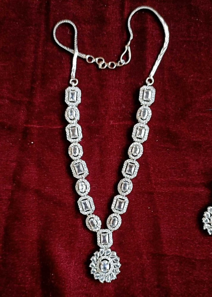 AD Necklace Set (American Diamond)